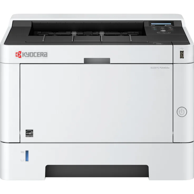 Kyocera Ecosys P2040dw - Laserdrucker, Mono, Auflösung: 1200 x 1200 dpi, Druckgeschwindigkeit (S/W): 40 S/min, Papierzufuhr: 350 Blatt (1102RY3NL0)