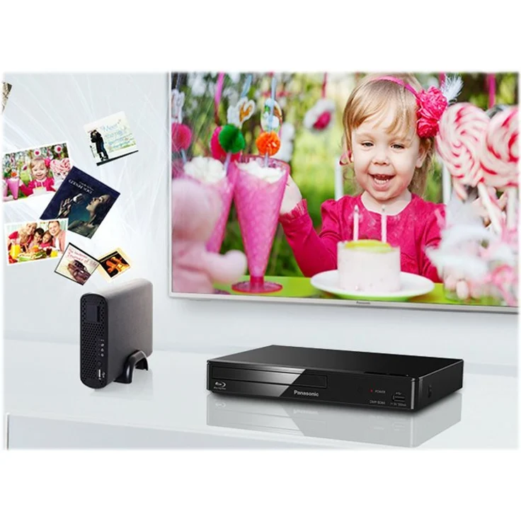 Panasonic DMP-BD84 Blu-ray-Player HDMI USB – Bild 8