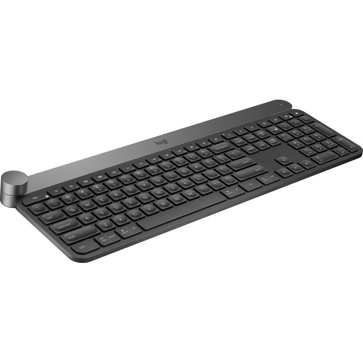 Logitech Craft Advanced with Creative Input Dial - Tastatur - hinterleuchtet - Bluetooth, 2.4 GHz - QWERTZ - Deutsch (920-008496) – Bild 13