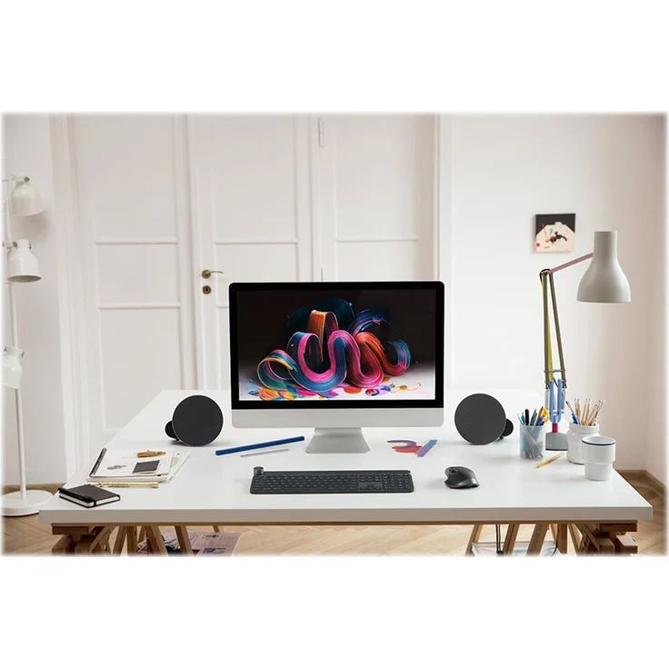 Logitech Craft Advanced with Creative Input Dial - Tastatur - hinterleuchtet - Bluetooth, 2.4 GHz - QWERTZ - Deutsch (920-008496) – Bild 12