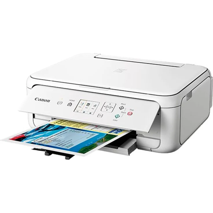 Canon PIXMA TS5151 (3-in-1) Multifunktionsdrucker - (Tintenstrahl) Farbe, Druckgeschwindigkeit: 13 s/w, 6,8 Farbe, Auflösung: 4800 x 1200, WLAN, AirPrint, Wi-Fi Direct, Cloud Print (2226C037) – Bild 4