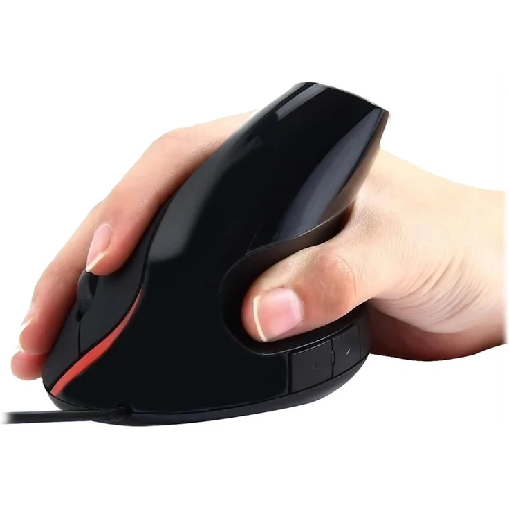 EWENT EW3156 Maus Ergonomisches, Griff senkrecht, USB, Optischer Sensor mit 1000Dpi – Bild 4