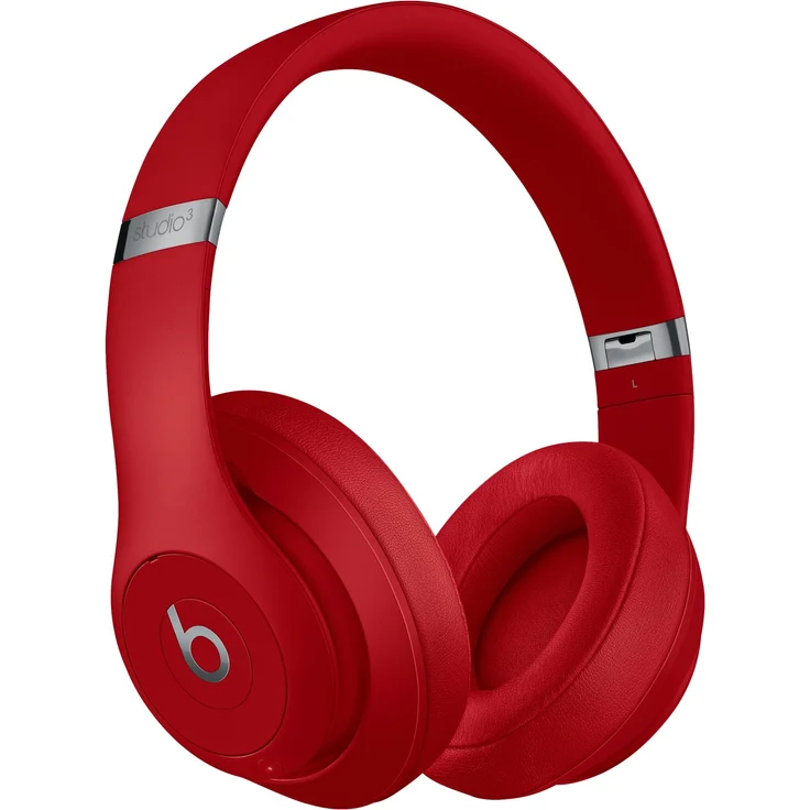 Beats Studio3 W1 Chip On-Ear-Kopfhörer mit Bluetooth, Mikrofon, Noise Cancelling, rot – Bild 6
