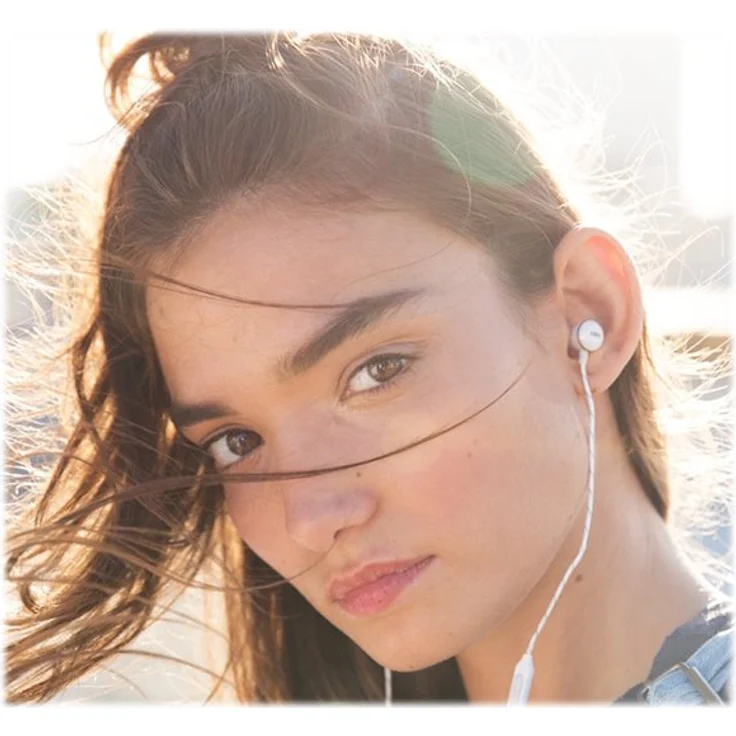 House of Marley Nesta In-Ear Kopfhörer, Geräuschisolierung, akustische Balance, 6mm Treiber, integriertes Mikrofon mit 3 Steuerknöpfen, Premium Sound, verwicklungsfreies, umwebtes Kabel, hematite – Bild 3