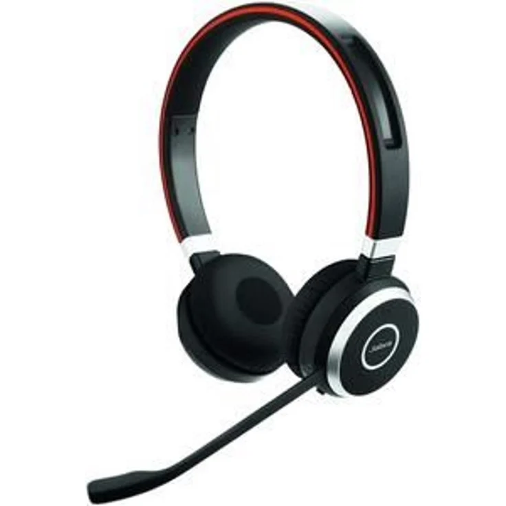 Jabra Evolve 65 MS Stereo Wireless-Bluetooth-Headset für PC-Smartphone-Tablet, telefonieren und Musik hören, Skype for Business zertifiziert, inkl. Ladestation – Bild 3