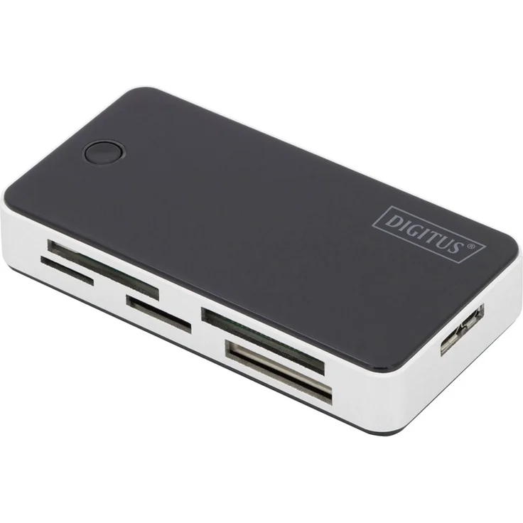 DIGITUS USB 3.0 Card Reader, All-in-One Kartenlesegerät für MS, SD, SDHC, MiniSD, M2, CF, MD, SDXC Speicher Karten, Schwarz – Bild 3