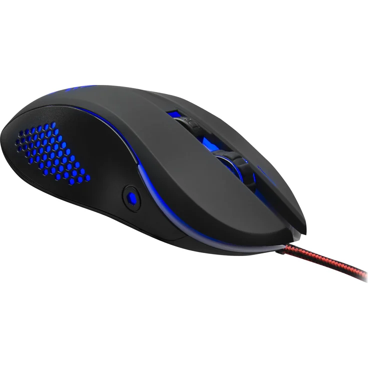 Speedlink 5-Tasten Gaming Maus PC-Computer - TORN Gaming Mouse USB (Schnellfeuertaste, bis zu 3.200 dpi, mit LED-Beleuchtung) schwarz – Bild 4