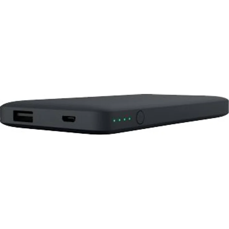 Belkin Pocket Power Bank 5000 mAh Externer Akku (zertifizierte Sicherheit, für iPhone 11, 11 Pro-Pro Max, X, XS, XS Max, XR, SE, 8 , 8+, 7, iPad, Samsung Galaxy S10, S10+, S10e) schwarz – Bild 2