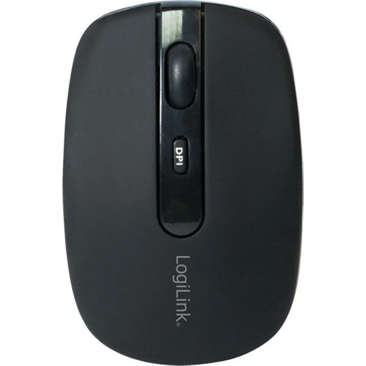 LogiLink ID0078A Optische Bluetooth Maus, 1000-1600 DPI schwarz – Bild 1