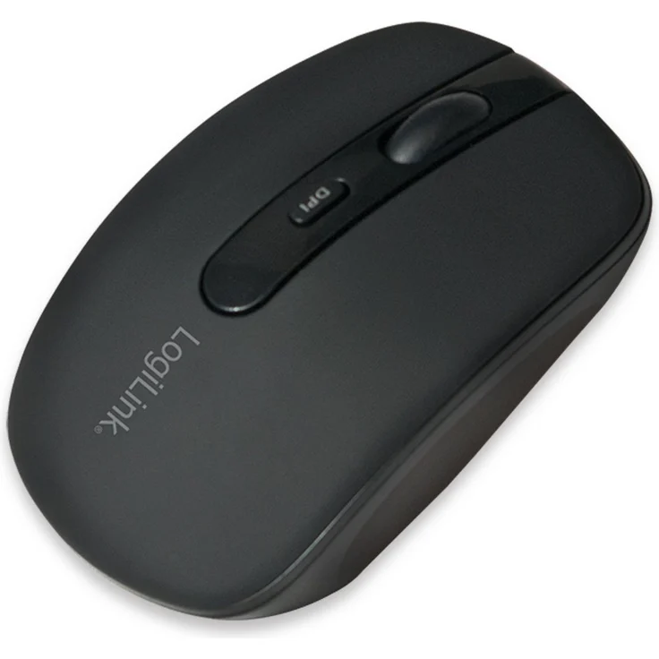 LogiLink ID0078A Optische Bluetooth Maus, 1000-1600 DPI schwarz – Bild 2