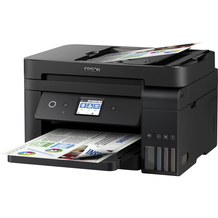 Epson EcoTank ET-4750 4-in-1 Tintenstrahl-Multifunktionsgerät (Drucker, Scanner, Kopierer, Fax) Auflösung: 1200 x 4800, USB, LAN, WLAN, Mobile Print, AirPrint, Wi-Fi Direct (C11CG19401) – Bild 12