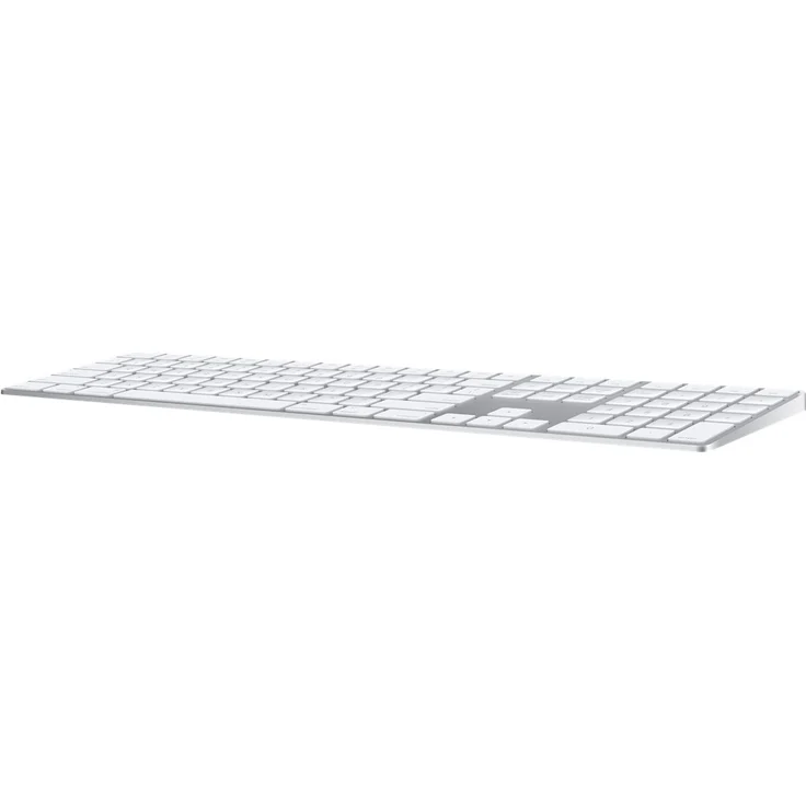 Apple Magic Keyboard with Numeric Keypad - Tastatur - Bluetooth - USA International (QWERTY) - Silber - für 10.2-inch iPad, 10.5-inch iPad Air, iPad mini 5, iPhone 11, XR, XS, XS Max (MQ052Z/A) – Bild 4