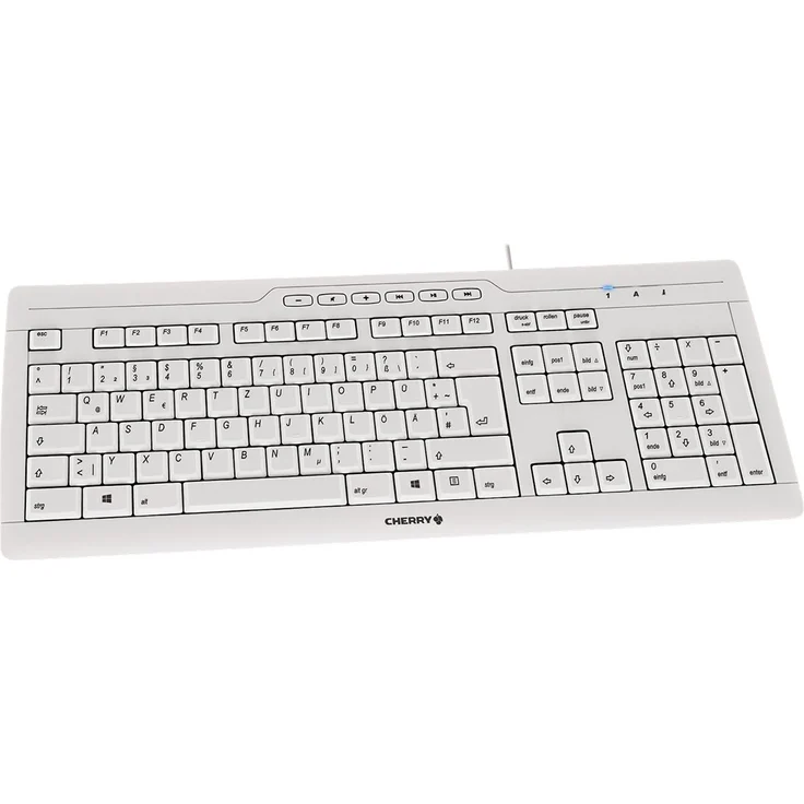 CHERRY STREAM 3.0 - Tastatur - USB - Italienisch QWERTY - CHERRY SX - Hellgrau (G85-23200IT-0) – Bild 4