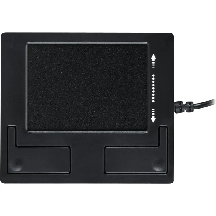 Perixx PERIPAD-501 II Professionelles USB Touchpad - Für der Steuerung der Mausfunktion - 2 Tasten - 86x75x11mm - Schwarz