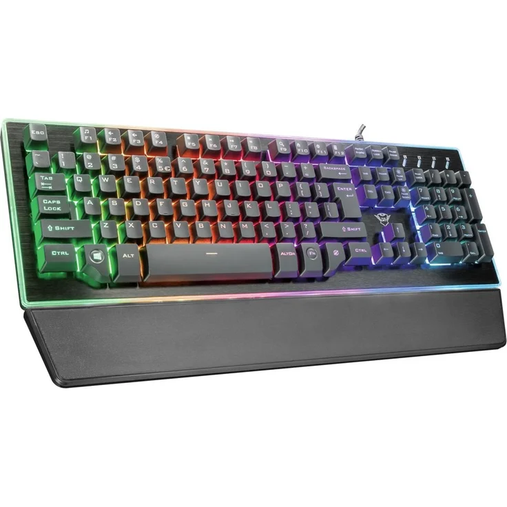 Trust GXT 860 Thura - Tastatur - hintergrundbeleuchtet - USB - Deutsch QWERTZ (21840) – Bild 3