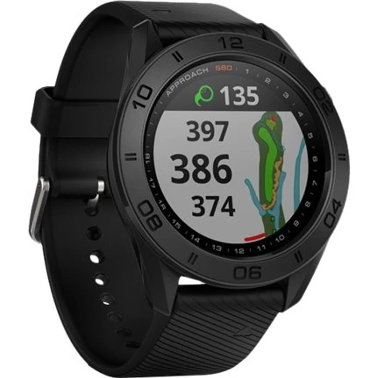 Garmin Approach S60 Smartwatch GPS, Unisex, 46mm, Schwarz (010-01702-00) – Bild 3