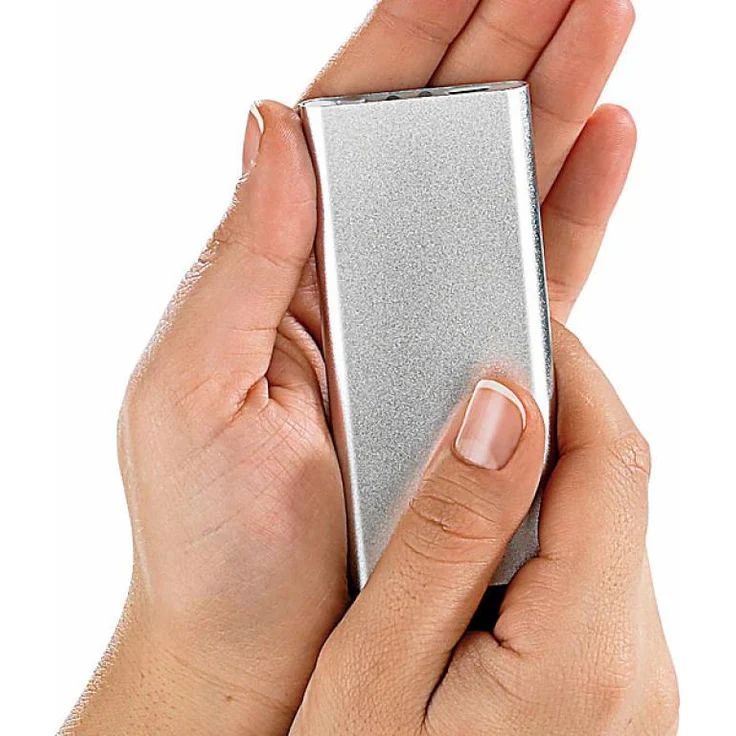 infactory USB Taschenwärmer HandwärmerAluminium Alu warme Hände Finger Winter Taschenheizung Wärme mobile Heizung Taschenheizer gegen Kalte Finger keine kalten Hände mehr warme Taschen – Bild 3
