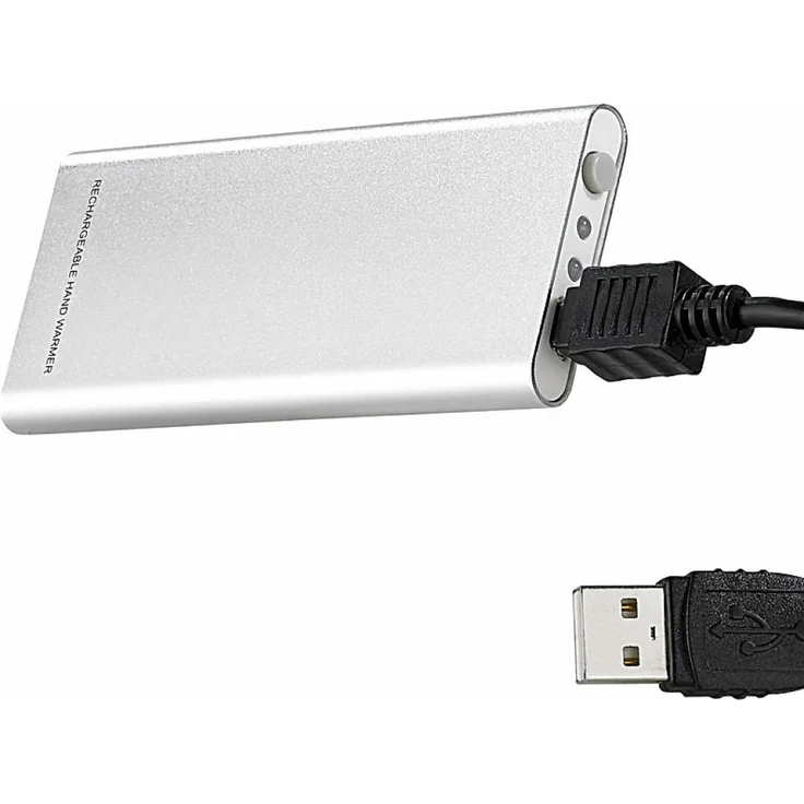 infactory USB Taschenwärmer HandwärmerAluminium Alu warme Hände Finger Winter Taschenheizung Wärme mobile Heizung Taschenheizer gegen Kalte Finger keine kalten Hände mehr warme Taschen – Bild 2