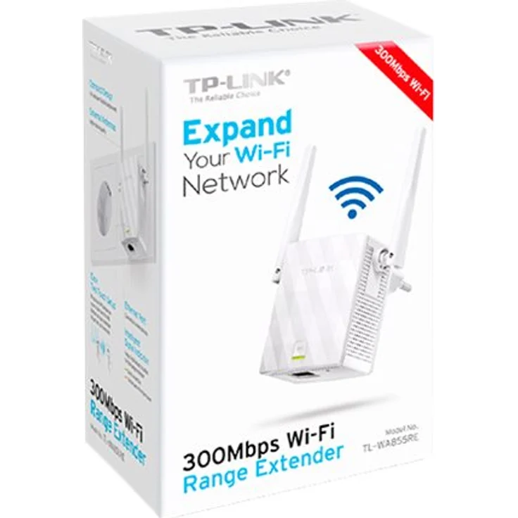 TP-Link TL-WA855RE WLAN Repeater (300 Mbit-s, 1 Port, 2 flexible externe Antennen, AP mode, kompatibel mit allen WLAN Geräten) (UK-Version) – Bild 4
