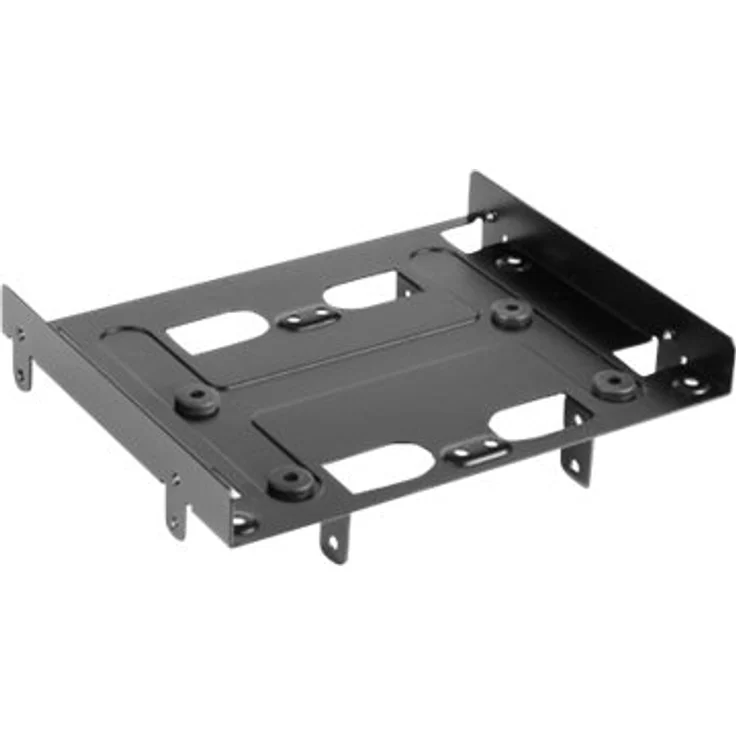 Sharkoon SSD Montagerahmen - Einbaurahmen 5,25 Zoll BayExtension, schwarz für bis zu vier SSDs - Preisvergleich – Bild 2