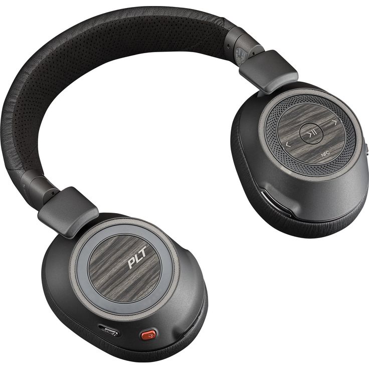 Plantronics 208769-01 Over-Ear-Kopfhörer, mit Bluetooth, Mikrofon, schwarz – Bild 11