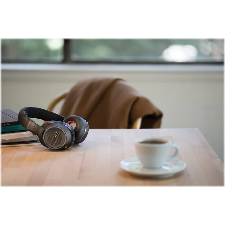 Plantronics 208769-01 Over-Ear-Kopfhörer, mit Bluetooth, Mikrofon, schwarz – Bild 10