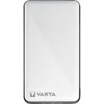 VARTA Power Bank Energy, 15000 mAh, mit 4 Anschlüssen (1x Micro USB, 2x USB A, 1x USB C), kompatibel mit Tablets & Smartphones, inkl. Micro USB Ladekabel, weiß