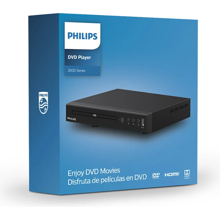 Philips DVD-Player TAEP200-12 PL, schwarz, HDMI – Bild 8