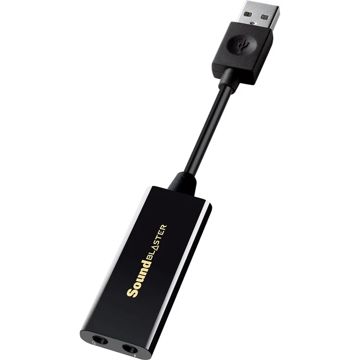 Creative Sound Blaster Play!3 - USB-DAC-Verstärker und externe Soundkarte, schwarz – Bild 8