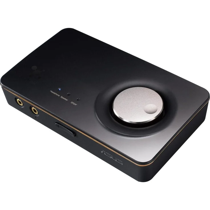 Asus Xonar U7 MKII 7.1 Soundkarte (mit Kopfhörerverstärker, 192kHu-24-bit HD Sound, 114dB SNR, dedizierte Lautstärkeregler) – Bild 2