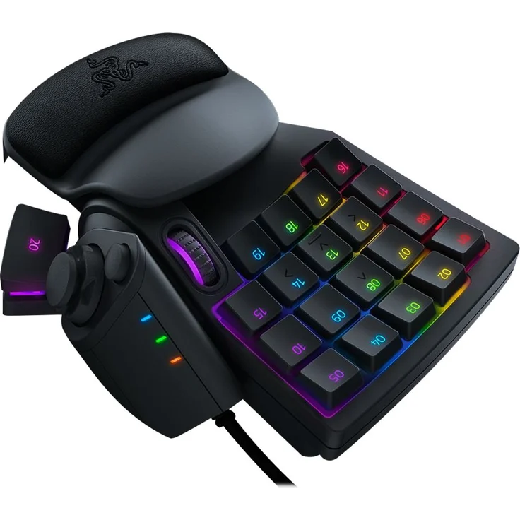 Razer Tartarus V2 - Tastenfeld - mit Scroll-Rädchen, 8-way directional thumbpad - hintergrundbeleuchtet - USB (RZ07-02270100-R3M1) – Bild 3