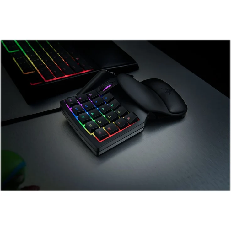 Razer Tartarus V2 - Tastenfeld - mit Scroll-Rädchen, 8-way directional thumbpad - hintergrundbeleuchtet - USB (RZ07-02270100-R3M1) – Bild 5