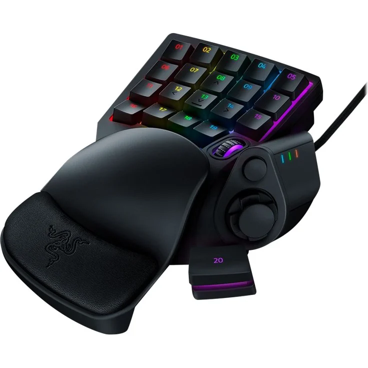 Razer Tartarus V2 - Tastenfeld - mit Scroll-Rädchen, 8-way directional thumbpad - hintergrundbeleuchtet - USB (RZ07-02270100-R3M1) – Bild 8