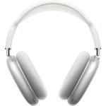 Apple AirPods Max Siri Over-Ear-Kopfhörer mit Bluetooth, Mikrofon, Noise Cancelling, geeignet für iPhone, silber