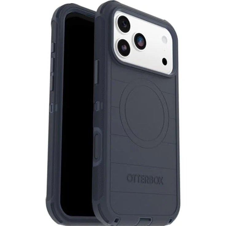 OtterBox Defender Series Pro MagSafe Hülle für iPhone 17 Pro Max, stoßfest, 7X militärisch getestet, blau – Bild 1