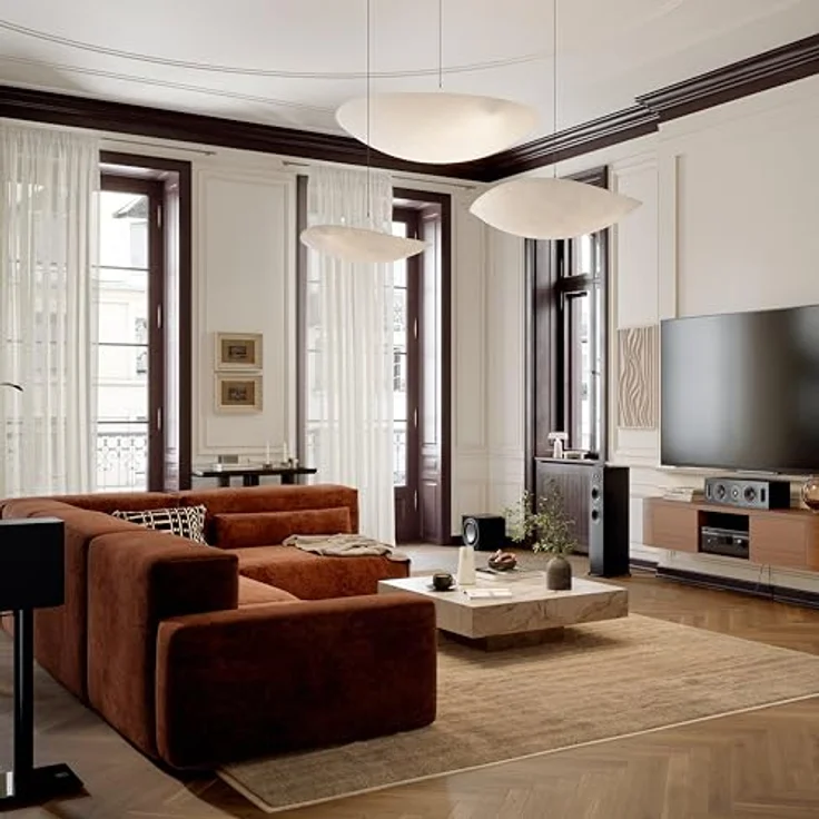 DALI SONIK CINEMA, Centerlautsprecher mit dualen 5,25 Zoll Tieftönern für glasklare Dialoge, Schwarz – Bild 4