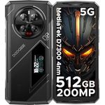 DOOGEE V40 Pro 5G Smartphone, 16GB/512GB, 6.7´´ One Size, 200MP Quad-Kamera, 8680mAh Akku, NFC