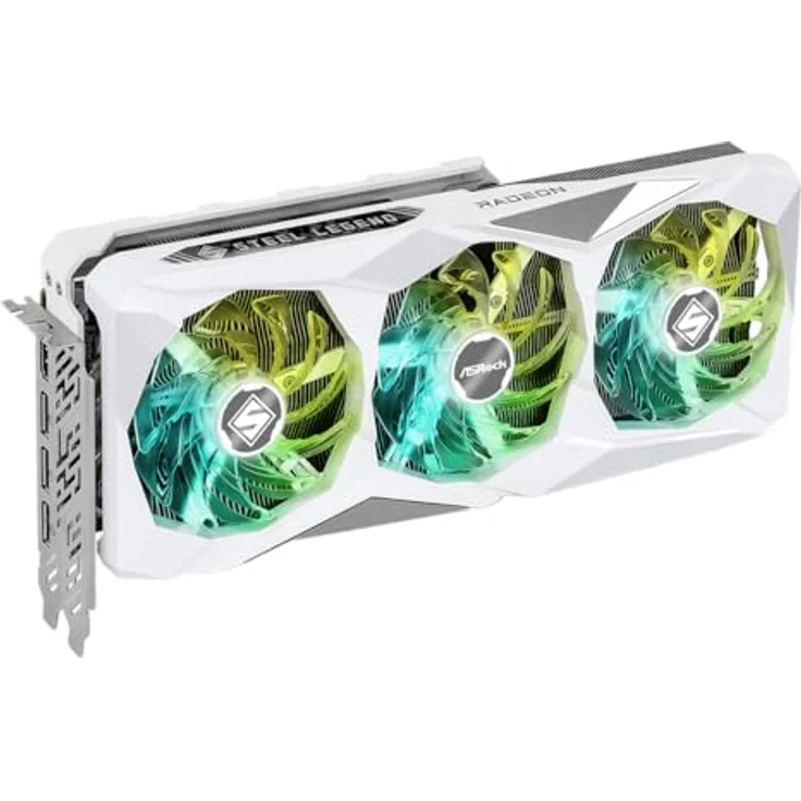 Asrock Radeon RX 7800 XT Steel Legend OC Grafikkarte, Next-Gen-Grafikkarte mit besonderem Design – Bild 3