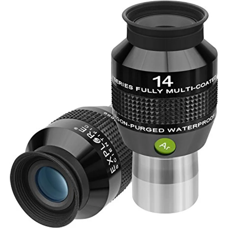 Explore Scientific 82° AR Okular mit hochwertiger Mehrschichtvergütung, wasserdicht mit Schutzgas gefüllt, 14mm (1.25") – Bild 2