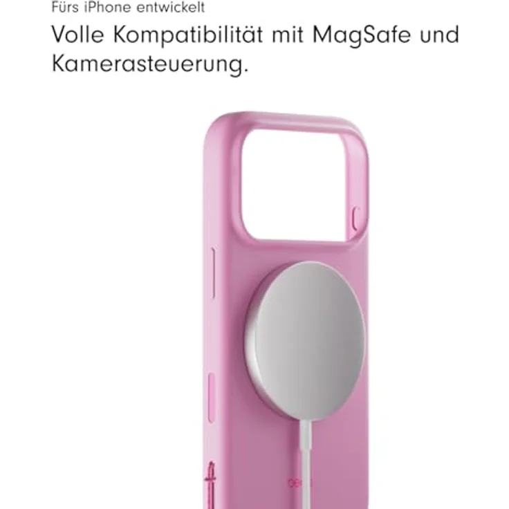 Beats Kickstand Case iPhone 17, Kieselrosa, MagSafe-kompatibel mit Standfuß und abnehmbarer Handschlaufe, MGY64LL/A – Bild 5