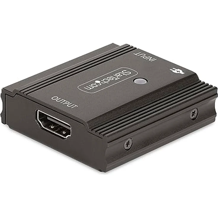 StarTech.com 10m 8K 60Hz HDMI Verstärker, Aktive HDMI 2.1 Verlängerung und Video Signalverstärker bis zu 8K 60Hz/4K 144Hz, Kompakter HDMI Kabel Extender/Booster, HDMI Repeater (33FT-8K-HDMI-BOOSTER) – Bild 2
