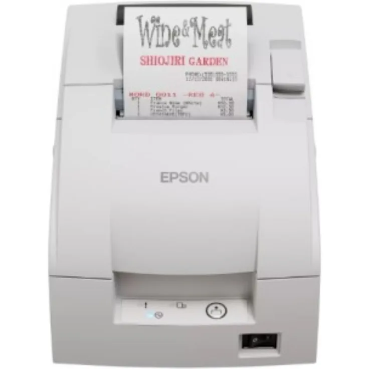 Epson POS Epson TM-U220IIB (141): Ethernet, PS, NE sensor, ECW (C31CL27141) Belegdrucker, zweifarbig, LAN, USB 2.0, Cool White