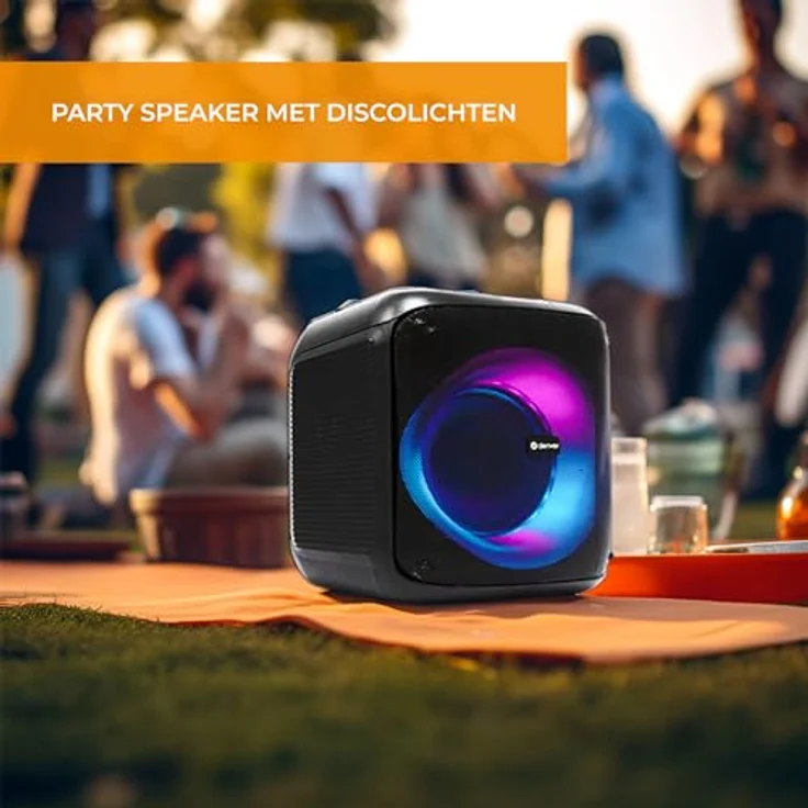 Denver BPS-250 Bluetooth Lautsprecher (4 h Batteriebetrieb) in Schwarz – Bild 2