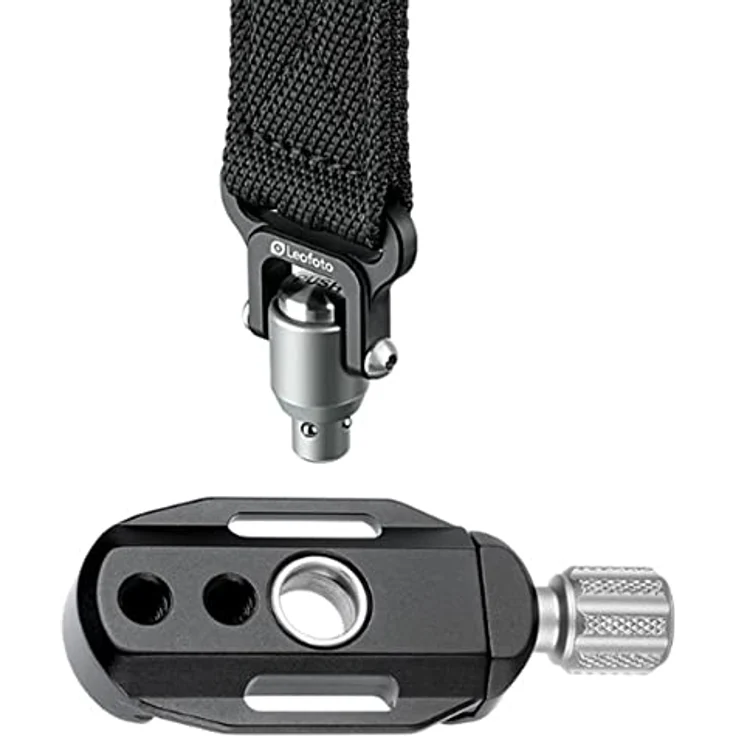 LEOFOTO Schnellkupplung DC-22Q, QD-Anschluss mit Arca-Klemme, 1/4-Zoll-Schraubbefestigung, 72 mm lang, 30 mm breit, 33 g leicht – Bild 5