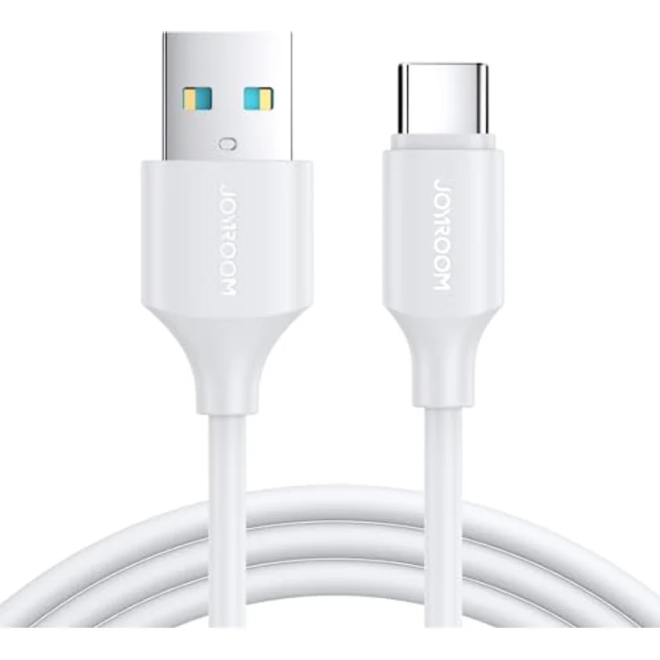 Joyroom S-UC027A9, 3A USB-C Kabel 1m, Schnelles Lade- und Datenübertragungskabel in Weiß – Bild 1