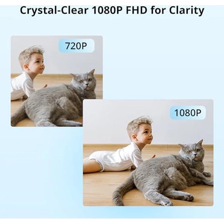 SONOFF CAM-PT2, Indoor Überwachungskamera 1080P mit 360°-Sicht, Bewegungserkennung, Farb-Nachtsicht, Zwei-Wege-Audio, Privatsphäre-Modus, kompatibel mit Alexa & Google Home – Bild 5