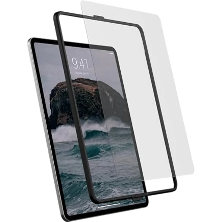 URBAN ARMOR GEAR Screen Shield Tempered Glass für Apple iPad Air 13 (M2 - 2024) Displayschutzglas (Doppelt gehärtetes Glas, Anti-Fingerabdruck, Ultra klar) – Bild 5
