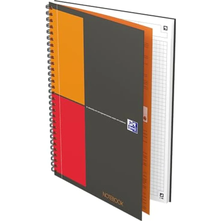 OXFORD Notebook Connect - Collegeblock B5 kariert, 80 Blatt, Hardcover, 4 Eckmar, mit Premium OPTIK PAPER® und SCRIBZEE® kompatibel – Bild 7