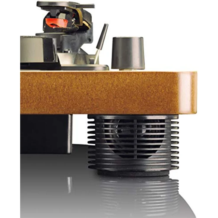 Lenco Plattenspieler LS-50 mit USB-Anschluss, im Holzgehäuse mit eingebauten Lautsprechern und integriertem Verstärker – Bild 4