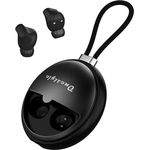CORN TECHNOLOGY TWS-TWIN, In-ear Bluetooth Kopfhörer mit Geräuschisolierung, schwarz